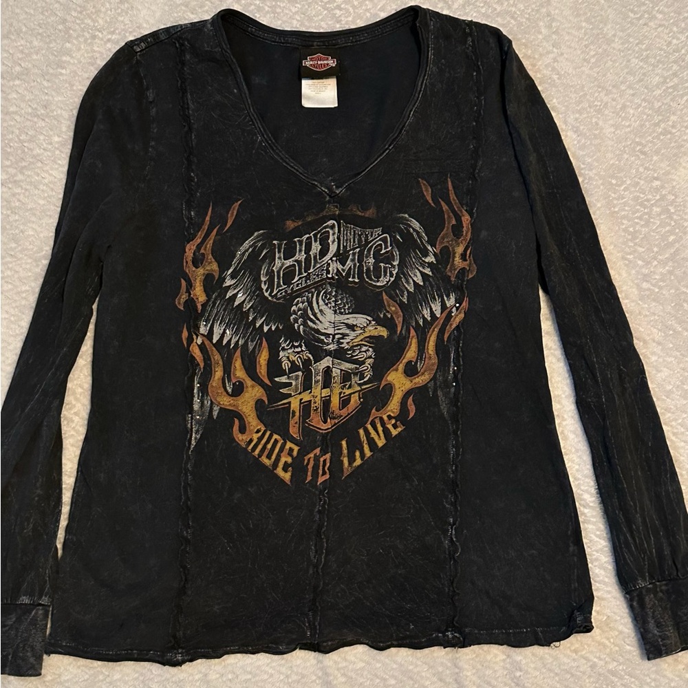Women’s Long Sleeve Harley-Davidson Top